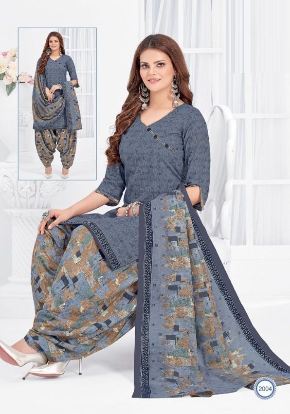 Mfc Shilpa Patiyala 2 Regular Wear Printed Cotton Ready Made Dress Collection